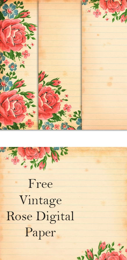 Free-Vintage-floral-Digital-Scrapbooking-Papers