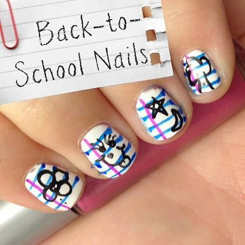 10_ Back-to-School Nails