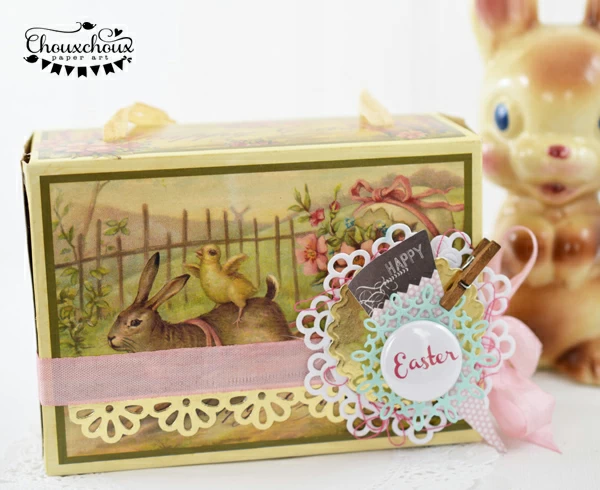 easter candy box vintage