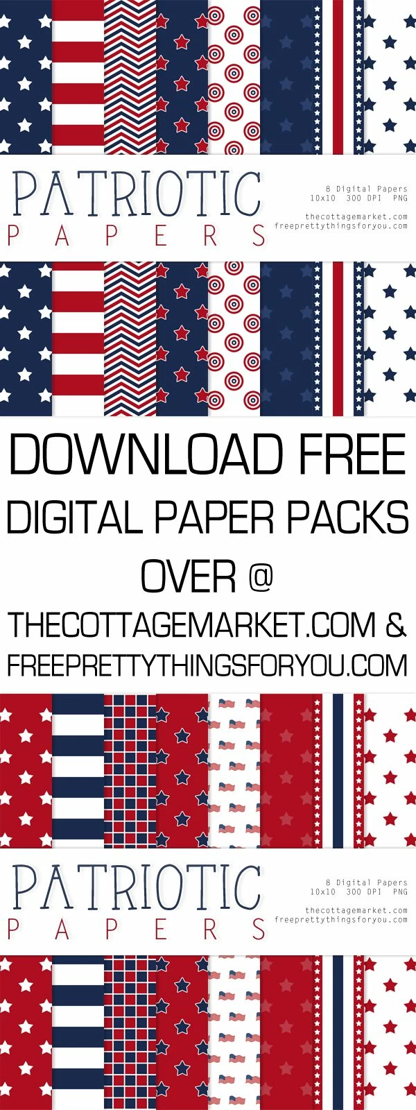 Digital Scrapbooking Freebies: Fourth of July Patriotic Papers Part 2 Digital Scrapbooking Freebies: Fourth of July Patriotic Papers Part 2