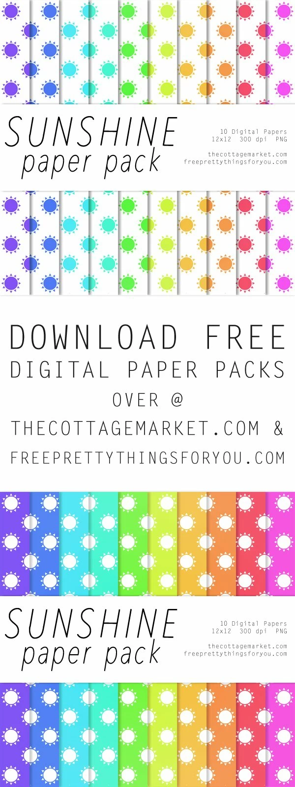 Scrapbook Ideas: Sunshine Paper Pack Part 1 and 2 Scrapbook Ideas: Sunshine Paper Pack Part 1 and 2