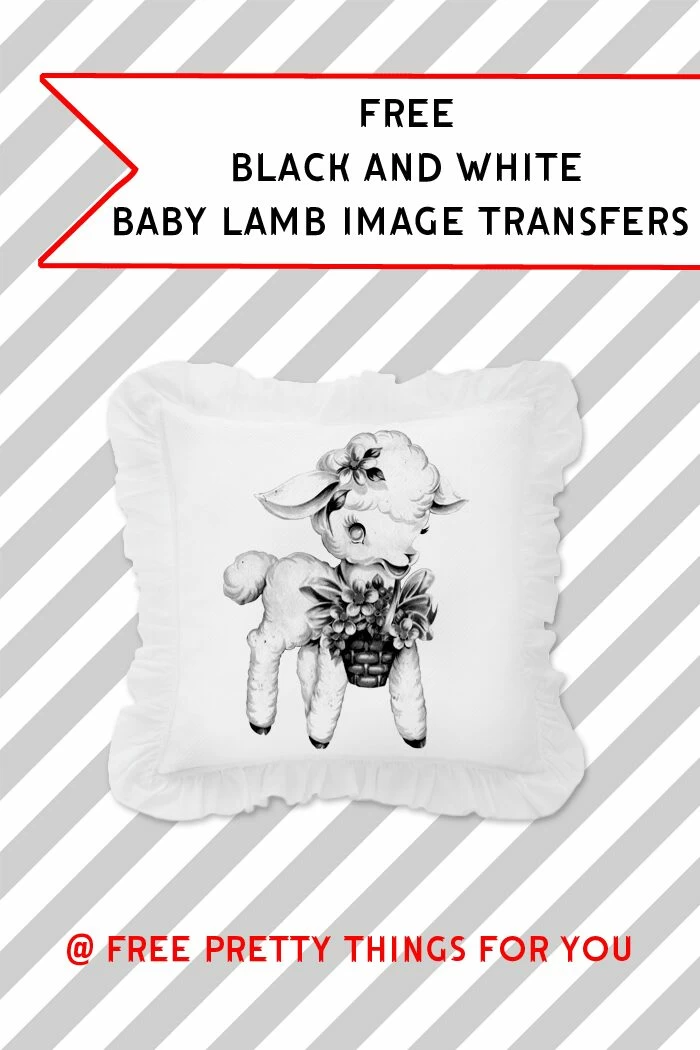 Images: Vintage Baby Lamb Clip Art