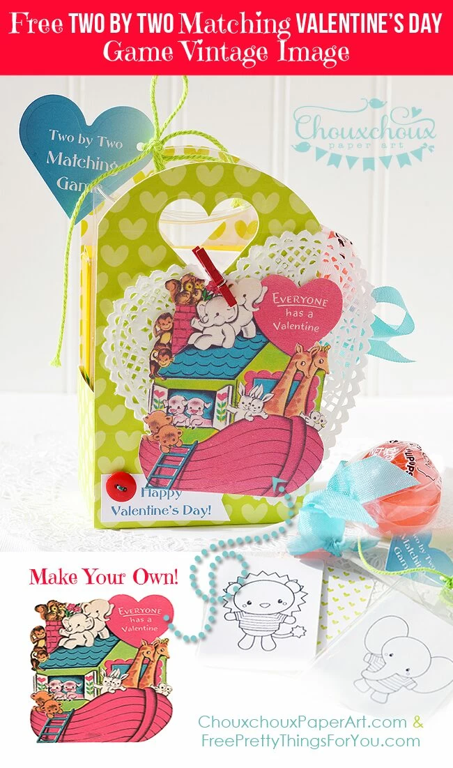 free_vintage_valentine_card_noahs_ark_FPTFY_1