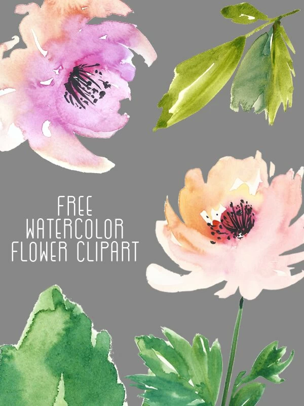 free-flower-watercolor-clip-art-Create-the-cut-1