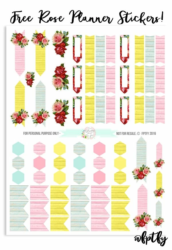 Free-rose-planner-stickers-FPTFY-1