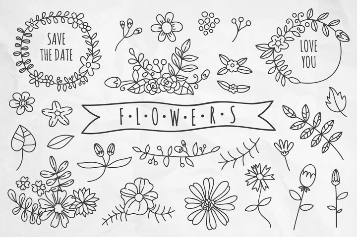 https://thehungryjpeg.com/product/30179-hand-drawn-flowers-and-wreaths/freepretty/