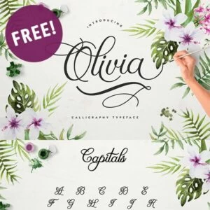 Free Olivia Script Font