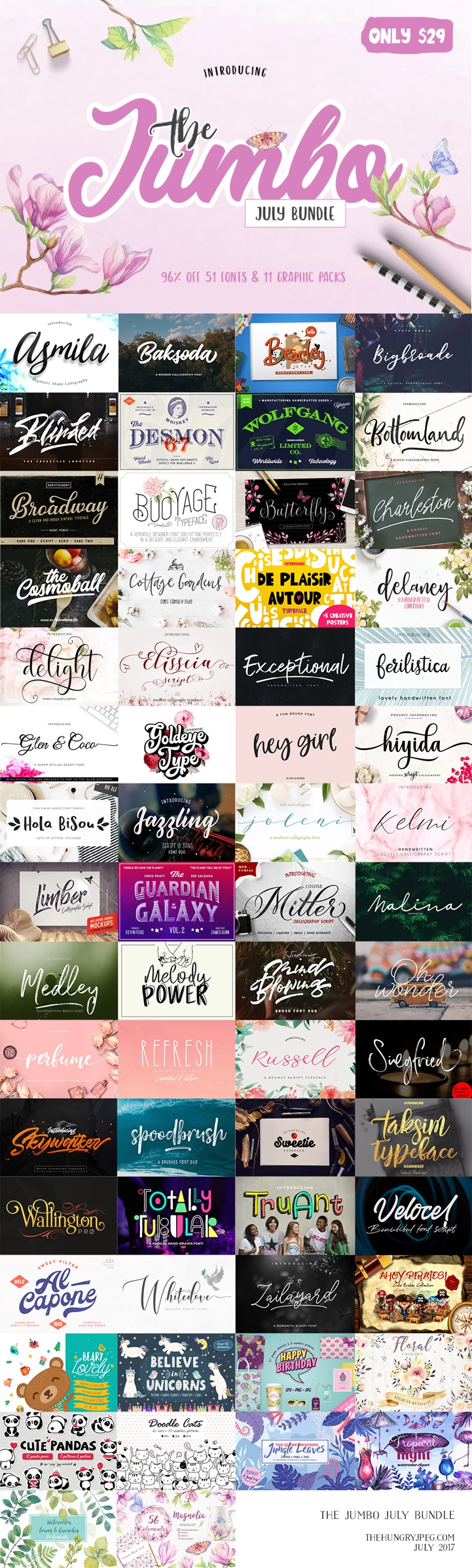 The New Jumbo July Bundle is HERE!