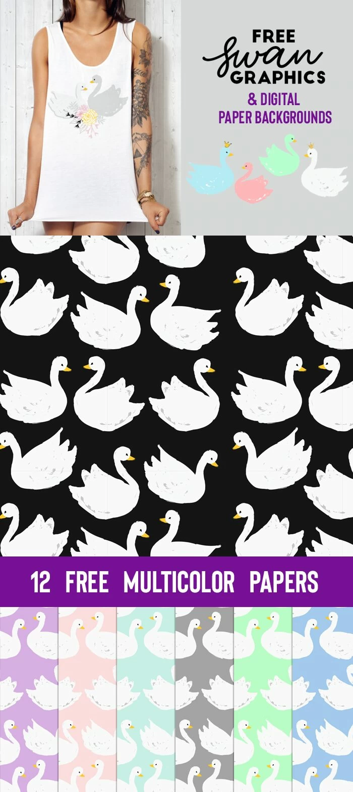 Free Princess Swan Graphics