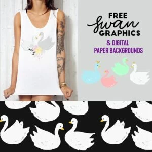 Free Princess Swan Graphics