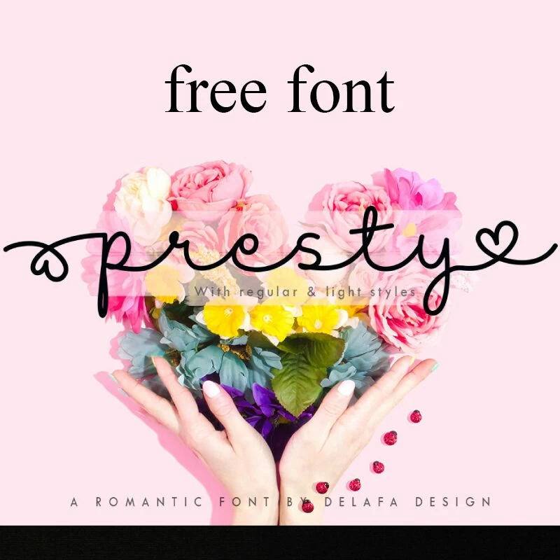 Free Presty Font