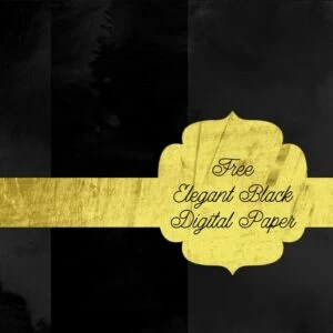 free black digital paper