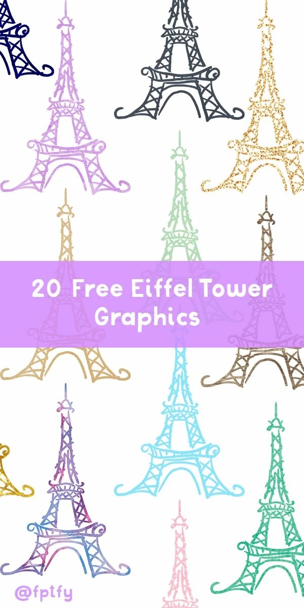 eiffel tower clip art graphics
