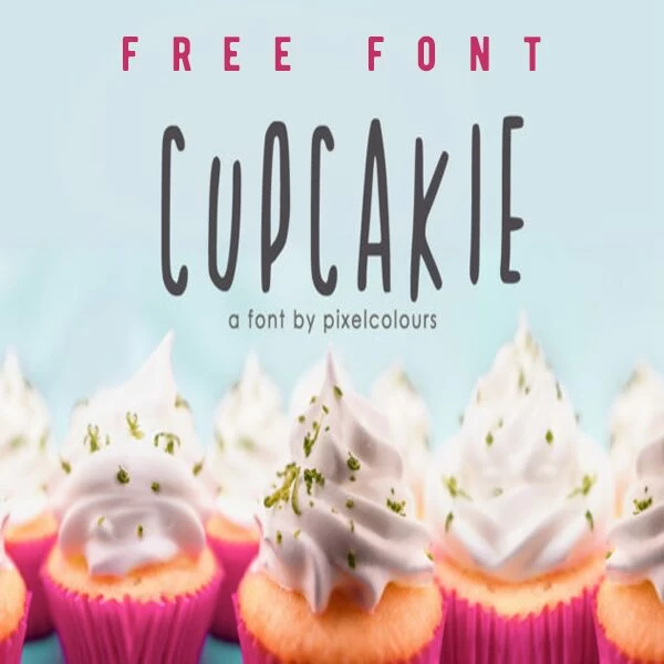 Free Cupcakie Font