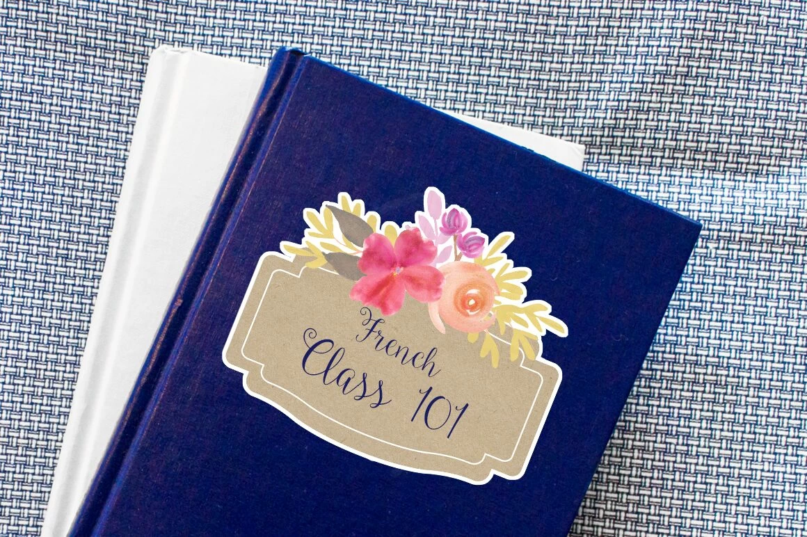 Free floral labels