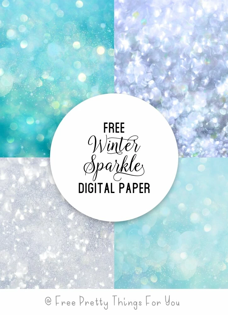 winter sparkle background