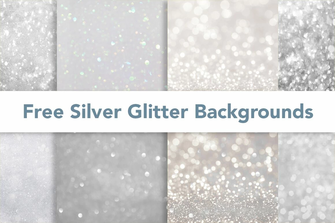 Free Digital Silver Glitter Backgrounds Free Silver Glitter Backgrounds