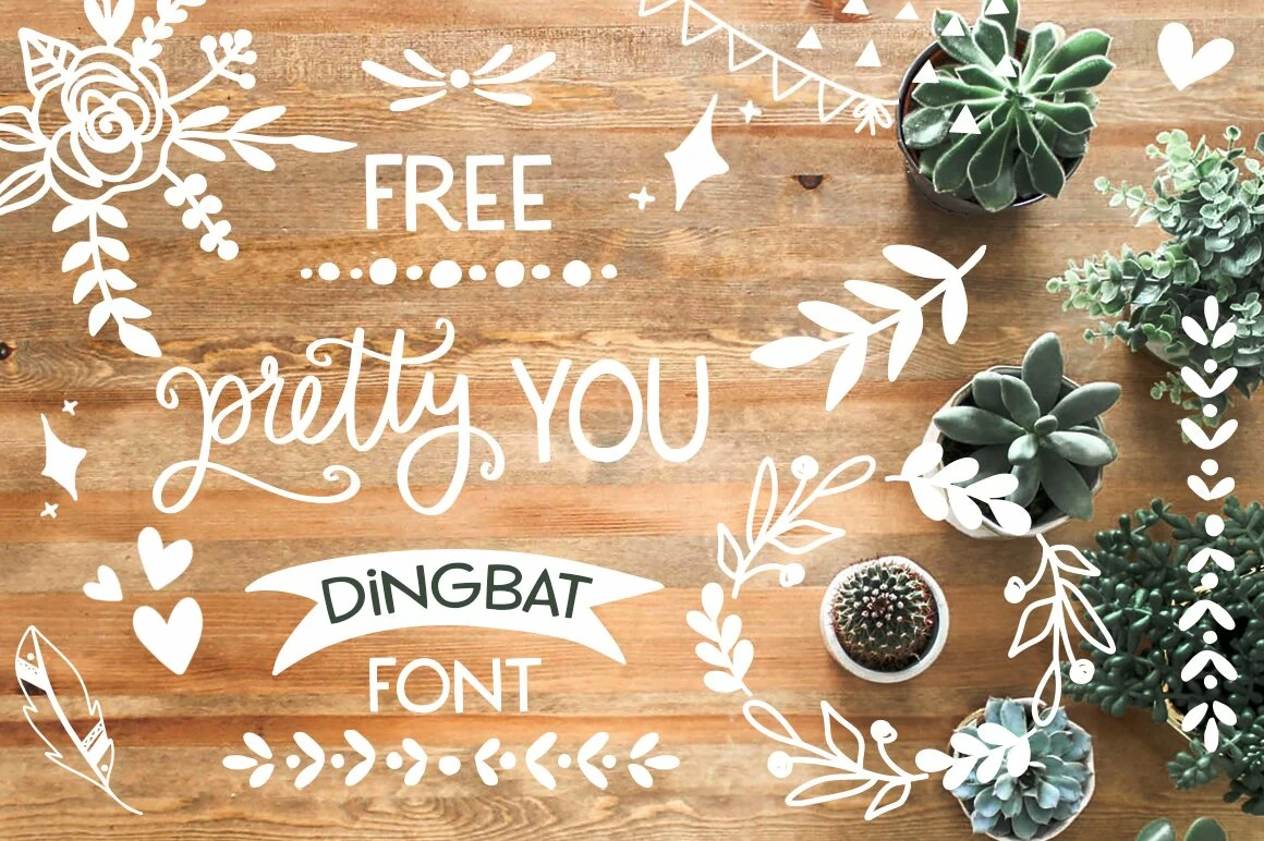 Pretty You Dingbat Font