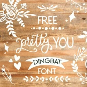 Free Pretty You Dingbat Font