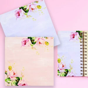 Download this Free Vintage Spring Rose Digital Paper Collection