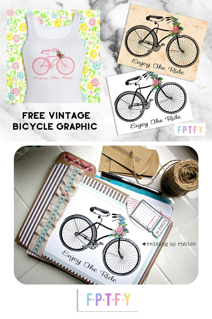FREE Vintage Bicycle Graphics