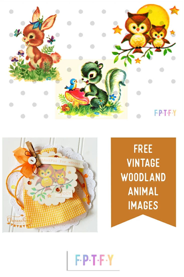 Free Vintage Woodland Animal Images