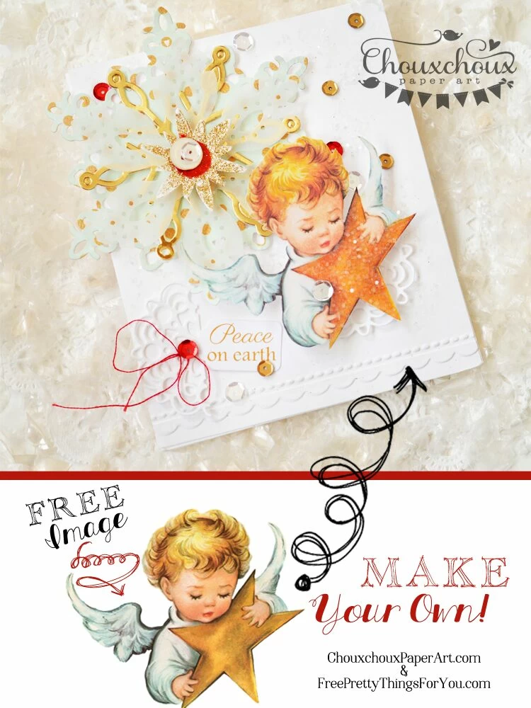 Free Baby Angel Vintage Image