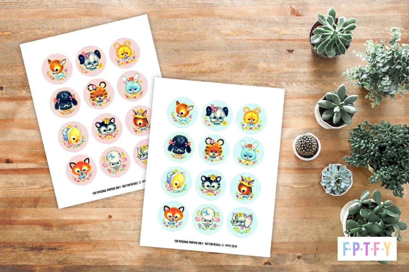 kitschy printables