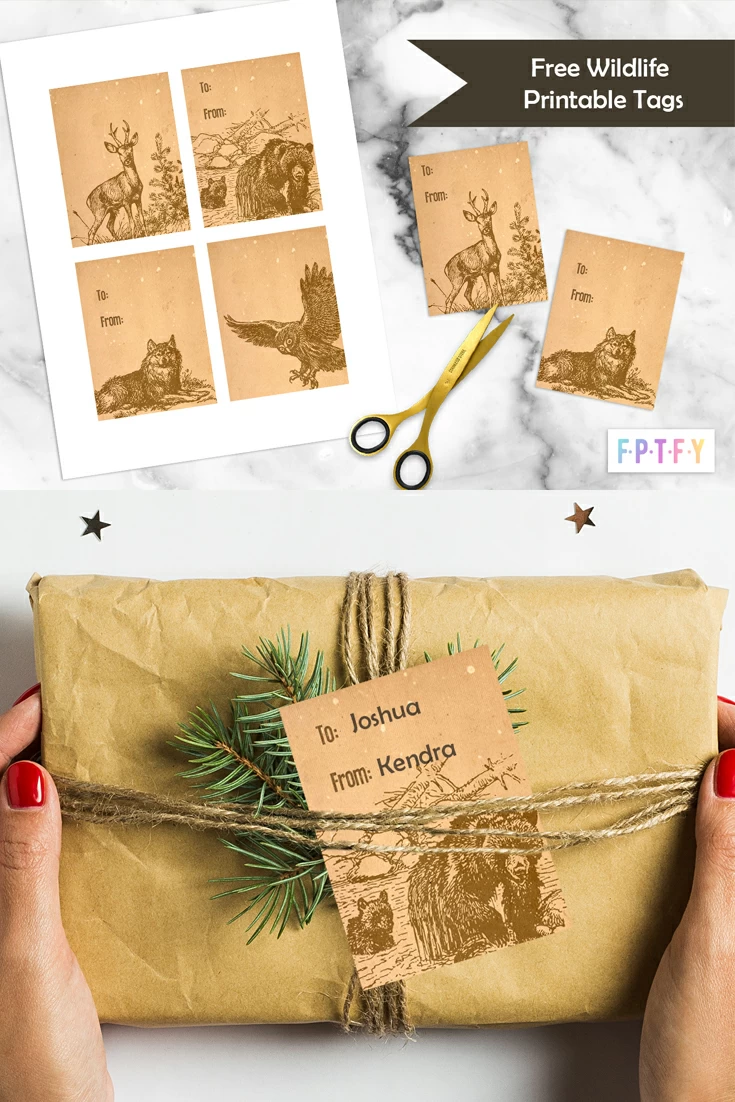 Free wildlife tags by FPTFY