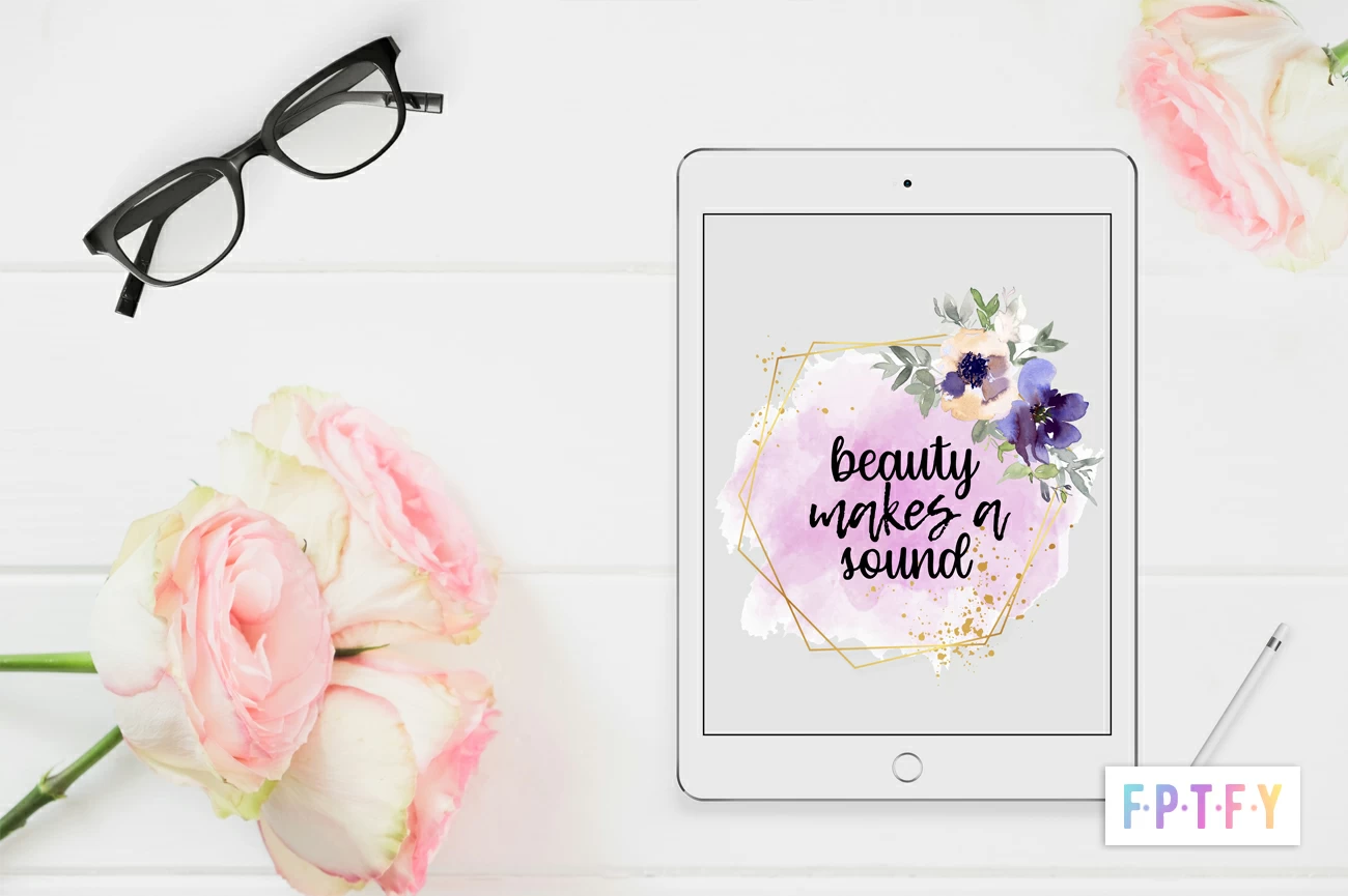 Free Floral Watercolor Frames Pack