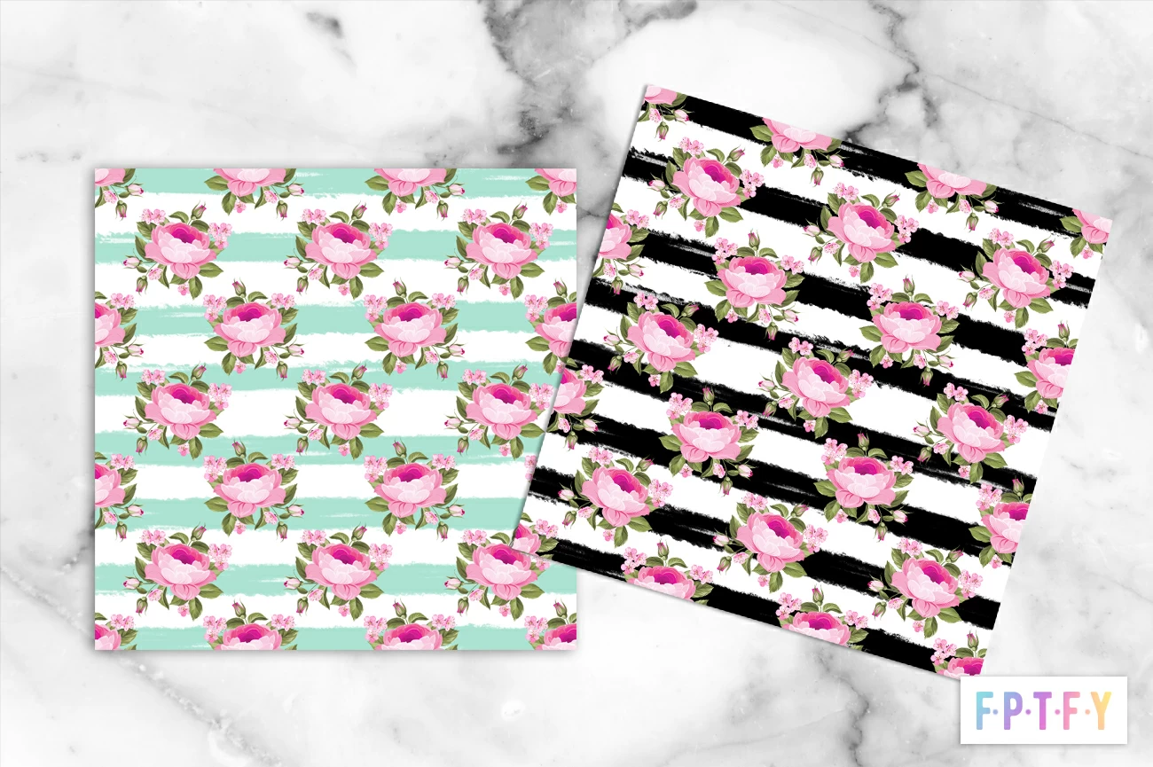 free shabby stripe digital Papers