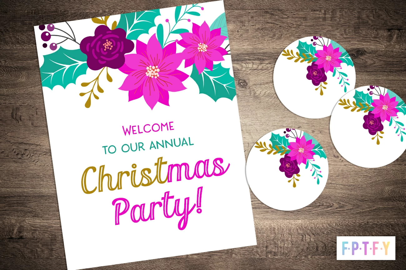 Holiday Flower Graphics