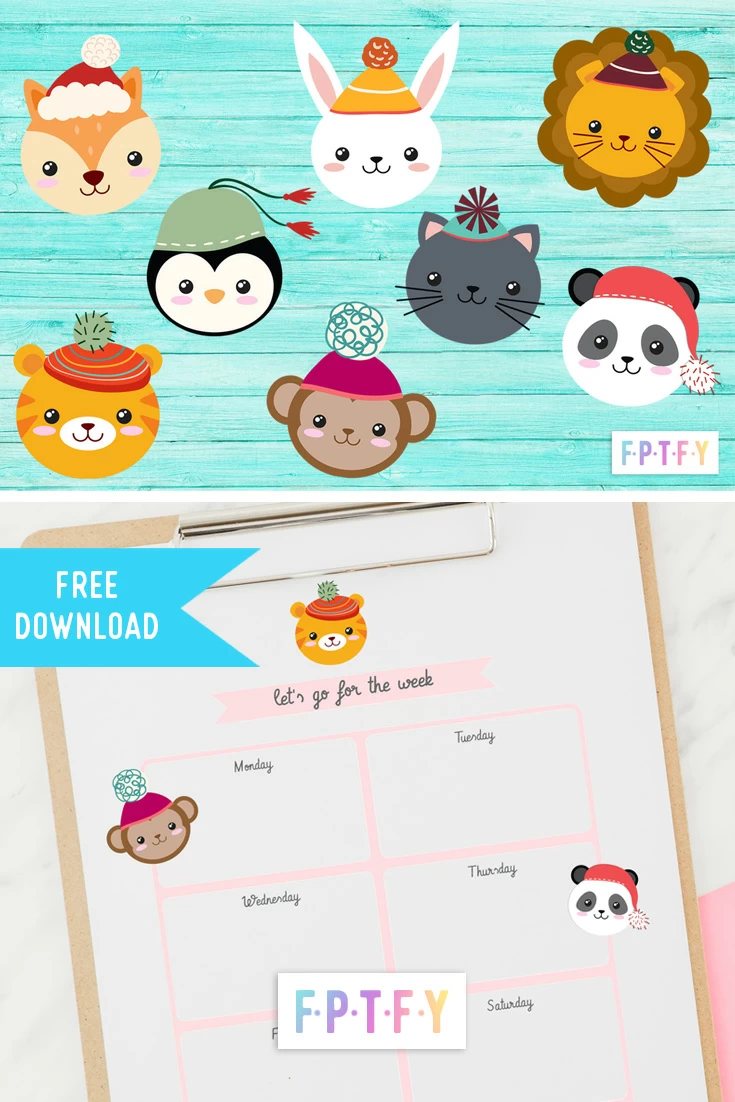 Free Cute Winter Animal ClipArt