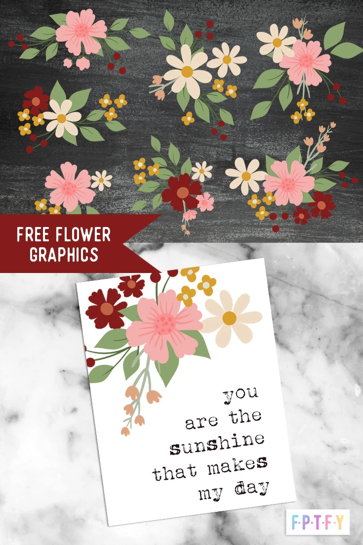 Free Sweetheart Digital Flowers