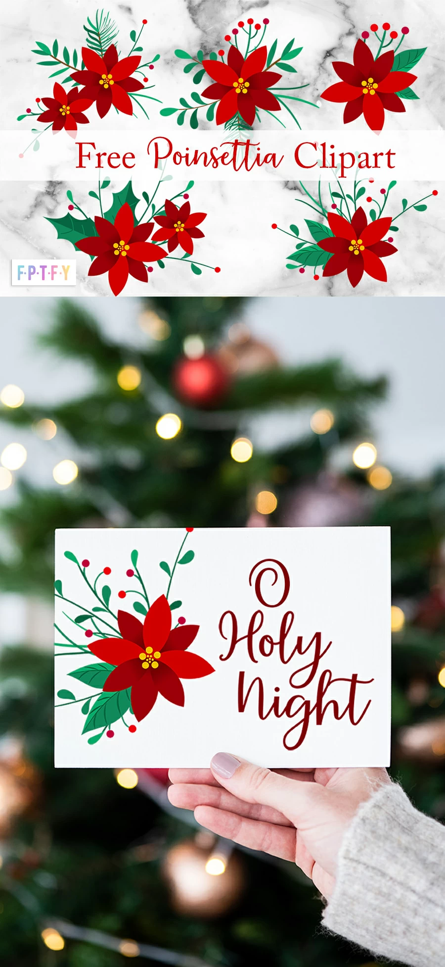 Free poinsettia Clipart